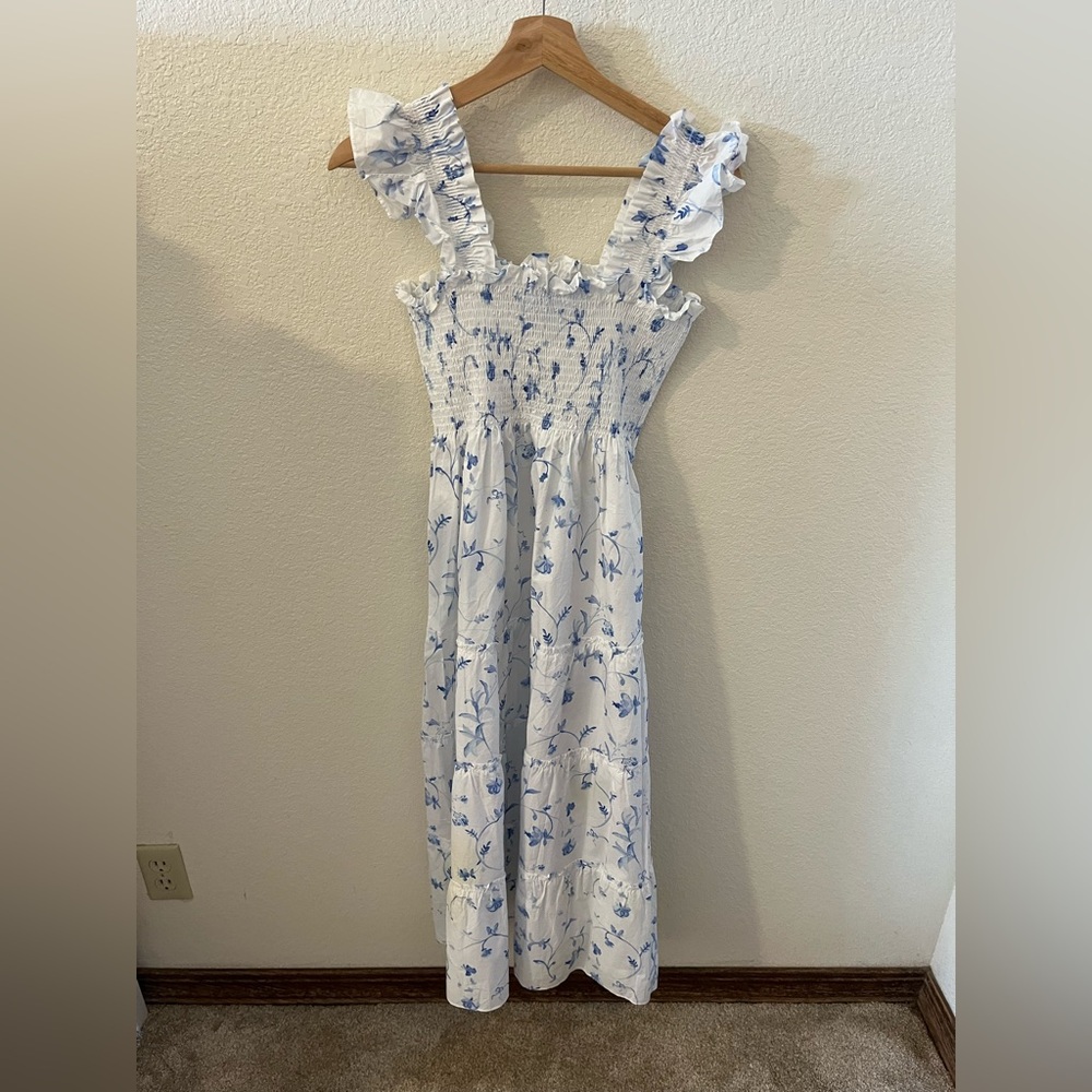 Hill House Blue and White Nap Dress
